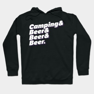 Camping & Beer Hoodie